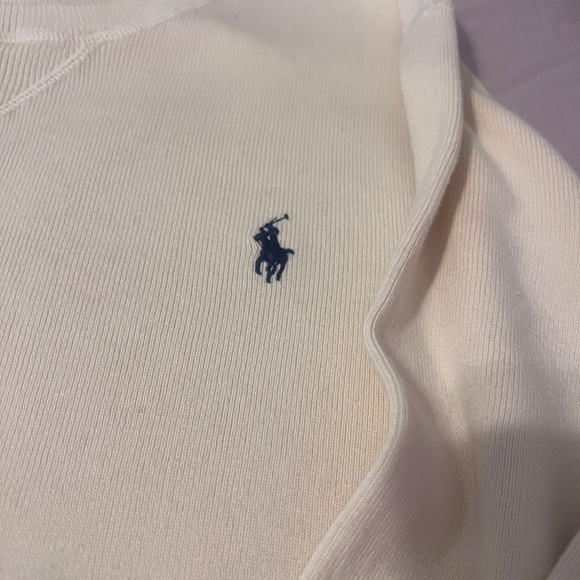 Cream Polo Sweater - Picture 2 of 3